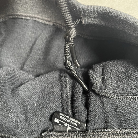 VTG Jordan Sweat Shorts Men's XL Black Jumpman Fleece Basketball Comfort Lounge - Picture 7 of 12